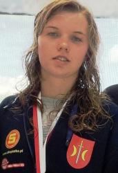Trzecie zoto Justyny Gabriela 6. Michalina 8. 