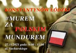 KONSTANTYNW DZKI # MUREM ZA POLSKIM MUNDUREM