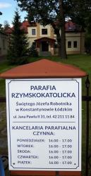 Nowa lokalizacja kancelarii parafialnej