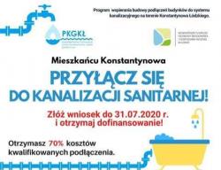 Mona przycza posesje do kanalizacji