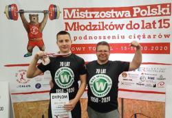 Srebrny medal Mistrzostw Polski Karola Karolaka